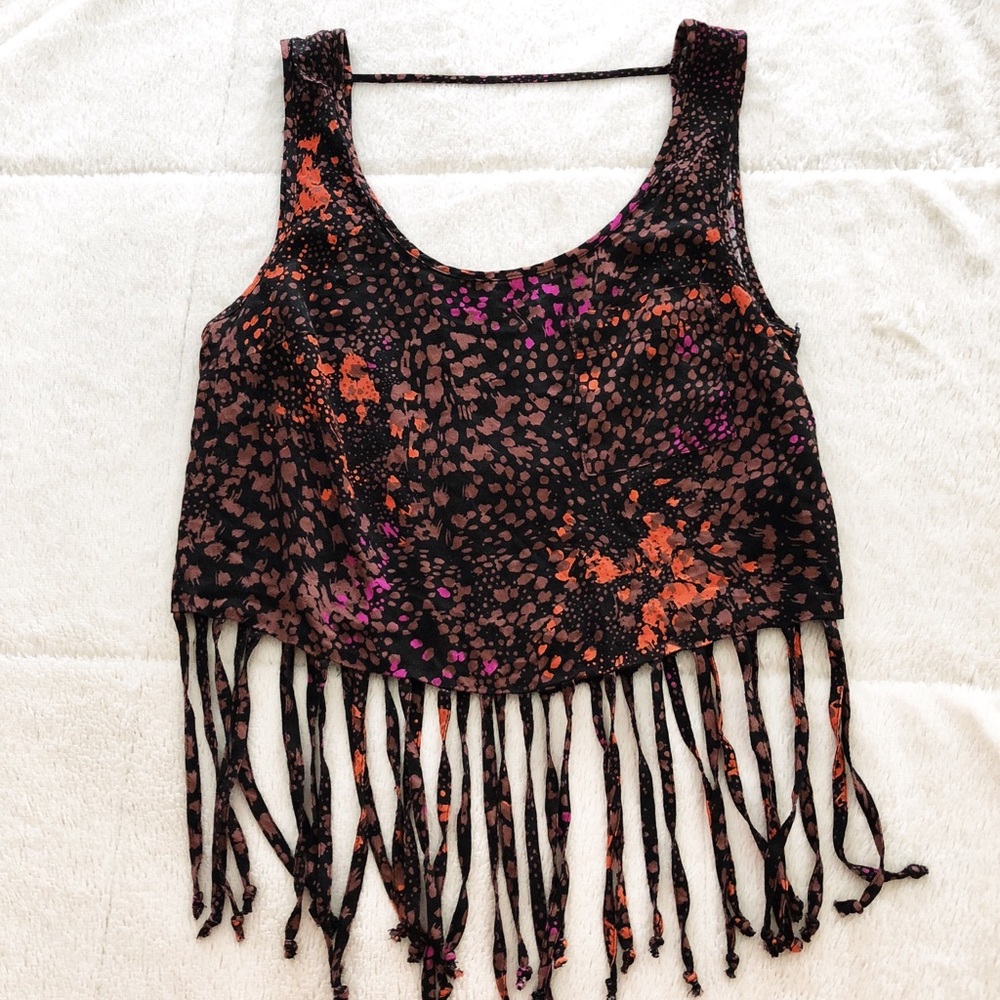 Forever 21 festival crop top